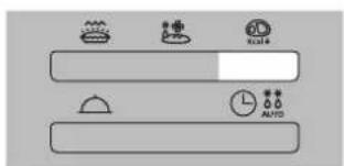Weather and weather icons including sunny, rainy, cloudy, and snowy conditions with corresponding icons and labels