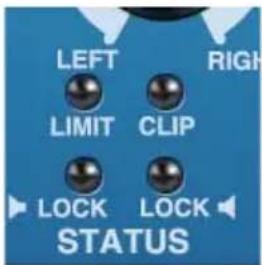 LEFT RIGHT LIMIT CLIP LOCK LOCK STATUS