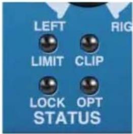 LEFT LIMIT CLIP LOCK OPT STATUS