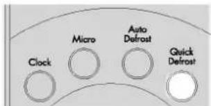 LG MS-2352FS - Press QUICK DEFROST. - 1
