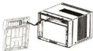 Koldfront WAC18001W - Remove the Air Conditioner unit from Cabinet - 5