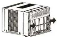 Koldfront WAC18001W - Remove the Air Conditioner unit from Cabinet - 3