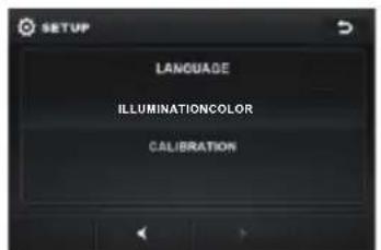 LANGUAGE ILLUMINATIONCOLOR CALIBRATION