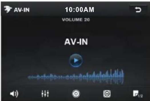 AV-IN 10:00AM VOLUME 20 AV-IN