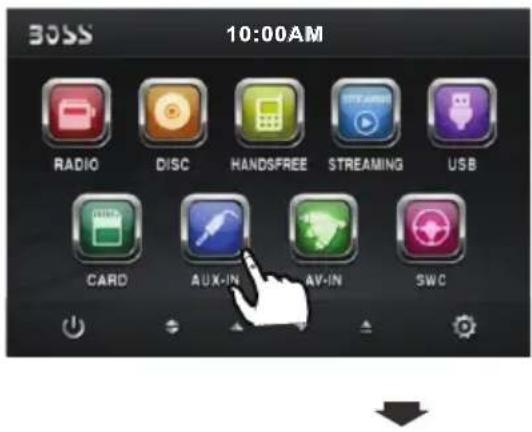 BOSS 10:00AM RADIO DISC HANDSFREE STREAMING USB CARD AUX-IN AV-IN SWC