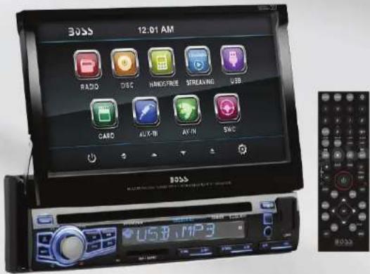 BOSS 12:01 AM RADIO DEC HANGSTREE STREAMING USB CARD AUTOB AVIN SMC BOSS USB / MP3