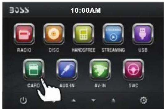 BOSS 10:00AM RADIO DISC HANDSFREE STREAMING USB CARD AUX-IN AV-IN SWC