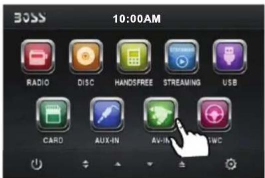 BOSS 10:00AM RADIO DISC HANDSFREE STREAMING USB CARD AUX-IN AV-IN SWC