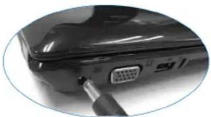 VIEWSONIC ViewBook VNB107 - NO.1.3 Connect the power adapter - 1
