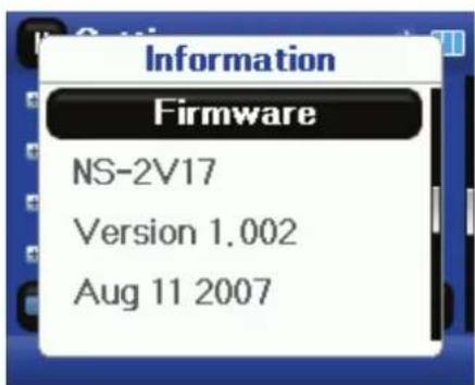 INSIGNIA NS-4V17 - Para ver la información del sistema: - 3