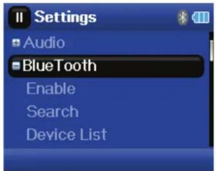 INSIGNIA NS-4V17 - Para activar o desactivar la función Bluetooth: - 1