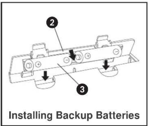Installing Backup Batteries
