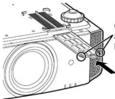 JVC DLA-RS48 - Reinstall the inner filter - 1