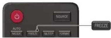 AUTO MODE FREEZE SLEEP FORMAT SOURCE FREEZE