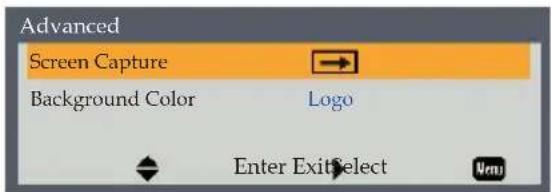 Advanced Screen Capture Background Color Logo Enter ExitSelect