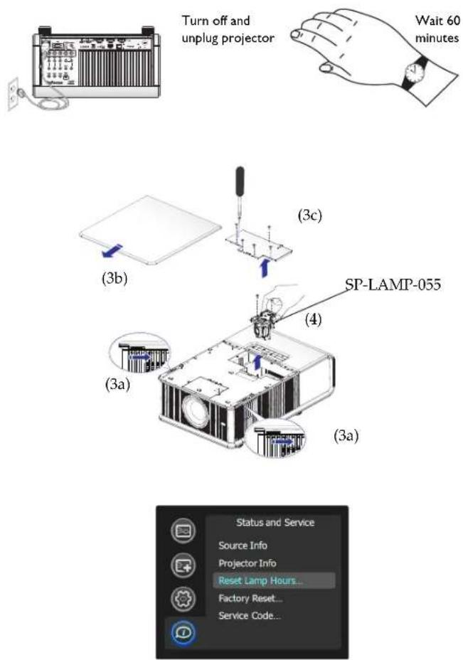 INFOCUS IN5504 - For IN5504 and IN5502 (Single Lamp) - 1