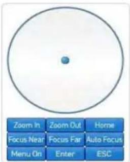 Zoom In Zoom Out Home Focus Near Focus Far Auto Focus Menu On Enter ESC