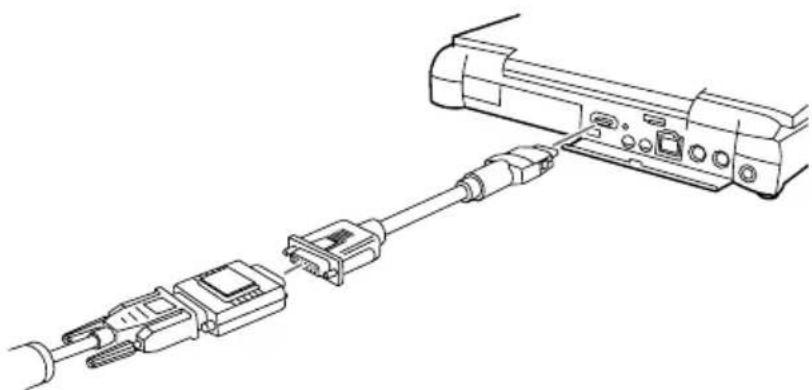 EPSON EMP-710 - Connecting the Computer Cable - 6