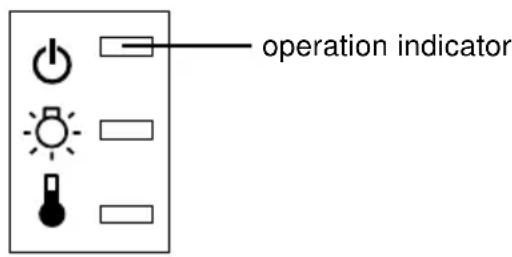 operation indicator