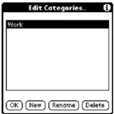 Edit Categories... Work OK New Rename Delete