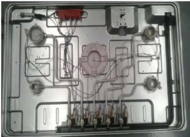 ElectriQ IQGH603S - Disassemble of the bottom plate - 1