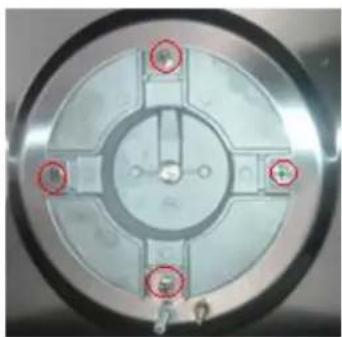 ElectriQ IQGH604B - Step 2: Disassemble of Screws on the Top Plate - 1