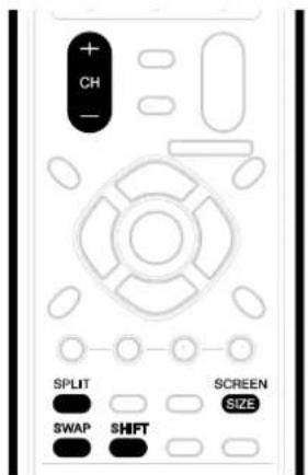 + CH - SPLIT SWAP SHIFT SCREEN SIZE