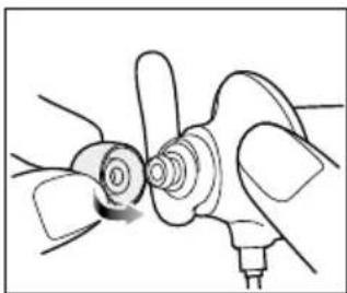 Audio-Technica ATH-SPORT90BTBK - Replacing the eartips - 1
