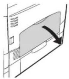 SHARP AL-2030 - Open the multi-bypass tray and extend the tray. - 1