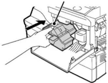 SHARP AL-2030 - INSTALLING THE TD CARTRIDGE - 6