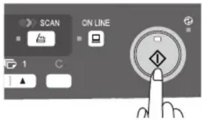SCAN ON LINE 1 C