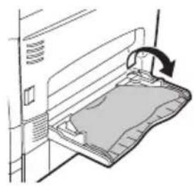 SHARP AL-2030 - Open the multi-bypass tray and extend the tray. - 2