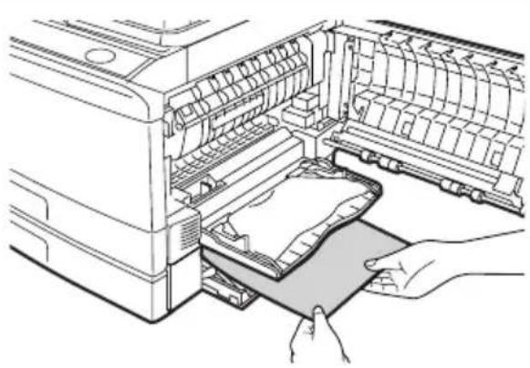 SHARP AL-2030 - D: Misfeed in the lower paper feed area - 1