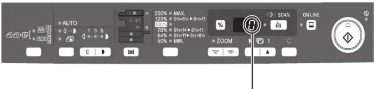 AUTO 200% MAX. 129% 5½x8½x8½x11 100% 78% 8½x14 8½x11 64% 8½x11 5½x8½x 50% MIN. SCAN ON LINE ZOOM 10 1 C