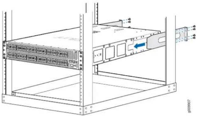 Juniper PTX10002 - Mounting the PTX10002-60C - 3