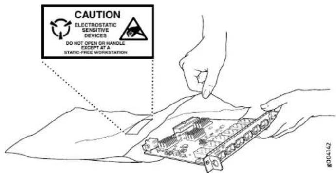 CAUTION ELECTROSTATIC SENSITIVE DEVICES DO NOT OPEN OR HANDLE EXCEPT AT A STATIC-FREE WORKSTATION