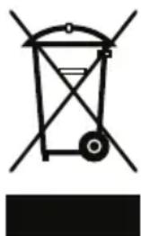 BLOMBERG KNM4563Ei - Compliance with WEEE Directive and Disposing of the Waste Product: - 1