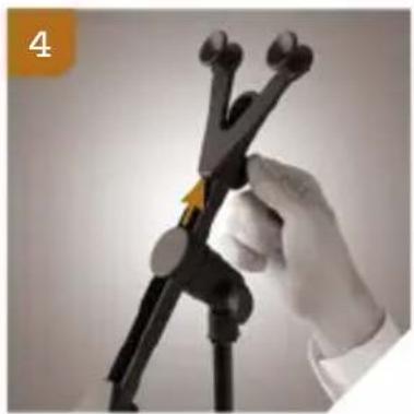 Auray IPU-108 - Inserting Your Tablet into the Bracket - 2