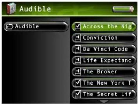 Audible Audible Across the Nig Conviction Da Vinci Code Life Expectanc The Broker The New York T The Secret Lif