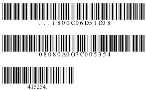... 1 800 C06 D5 1 DJ 8 0 8 0 8 0 A0 O7 C0 0 5 3 5 4 415254.