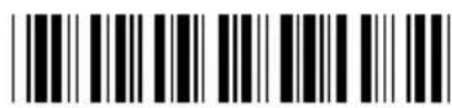 Barcode image with black and white vertical bars on white background
