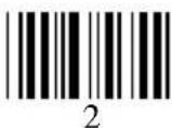 Unitech MS330 - D.7 Code 39 / I 2 of 5 / S 2 of 5 / Code 32 / EAN128 - 5