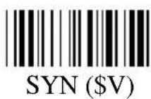 Unitech MS330 - Appendix E. Full ASCII Chart - 9