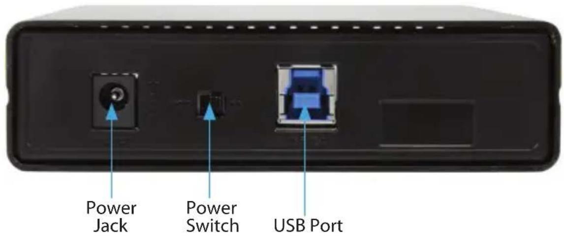 Power Jack Power Switch USB Port