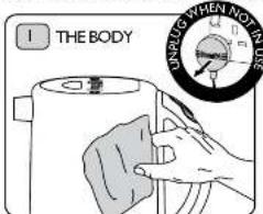 I THE BODY INPLUG WHEN NOT IN USE