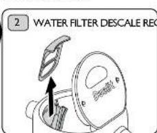 2 WATER FILTER DESCALE REG a b