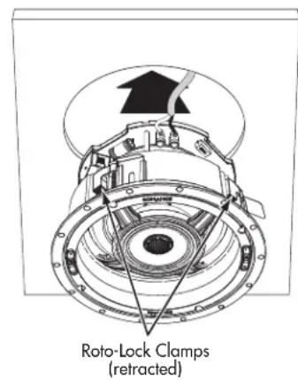 Roto-Lock Clamps (retracted)