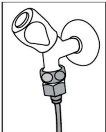 Technical line drawing of a mechanical component with no visible text or symbols
