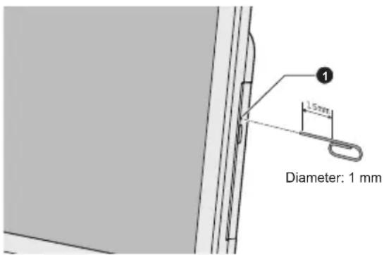 1 1.5mm Diameter: 1 mm