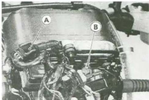 A B